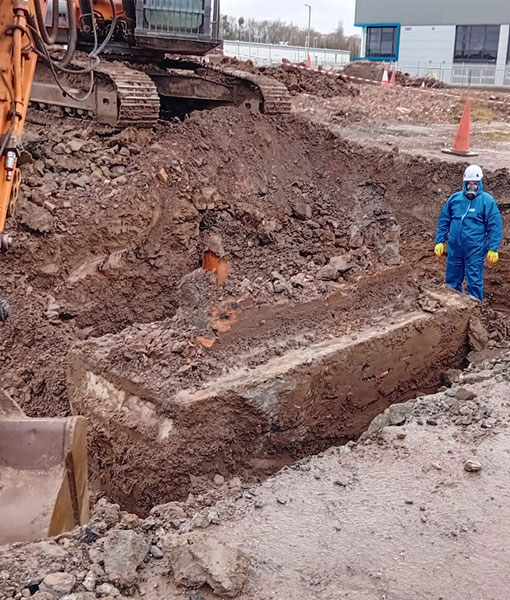 Contaminated soil 1